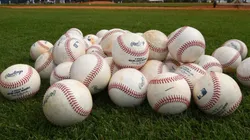 La pelota oficial de la MLB (Getty Images).