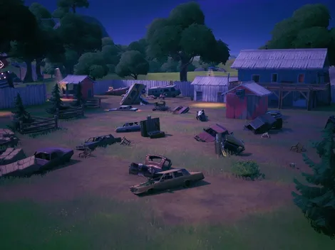 Revelan cómo se verán las ubicaciones de Fortnite cuando baje el agua