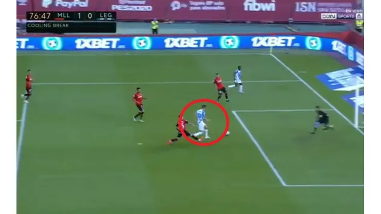 La situación fallada por Carrillo.