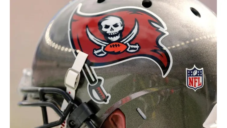 Casco de los Buccaneers (Getty Images).