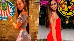 Ale Bellón de Chivas y Jana Gutiérrez de América derrochan magia en TikTok. (Instagram)