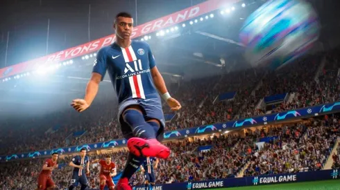 Captura de pantalla del primer tráiler sobre FIFA 21.