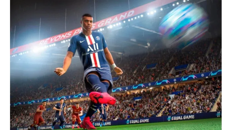 Captura de pantalla del primer tráiler sobre FIFA 21.