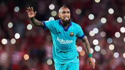 Arturo Vidal en el Barcelona. (Getty)