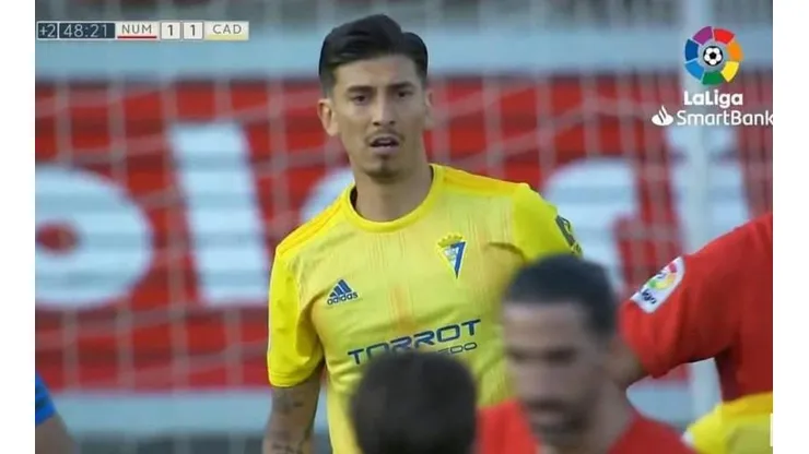 Rhyner tiene un gol en la Liga Smartbank de España.