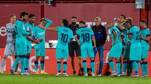 Quique Setién: "Messi ya sabe que tiene que descansar"