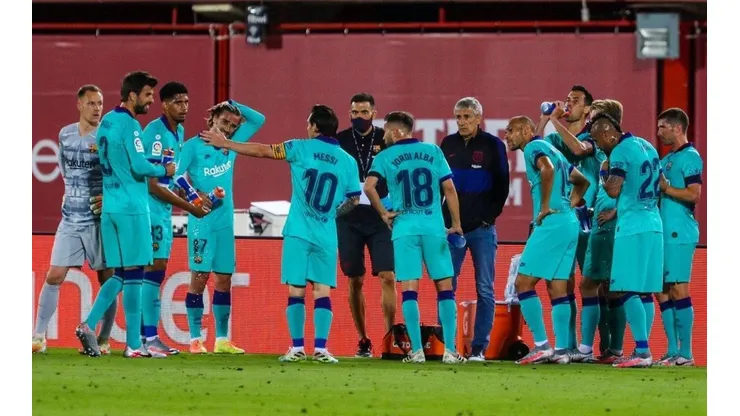 Quique Setién: "Messi ya sabe que tiene que descansar"