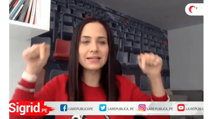 Sigrid Bazán trabaja en la República y en Latina.