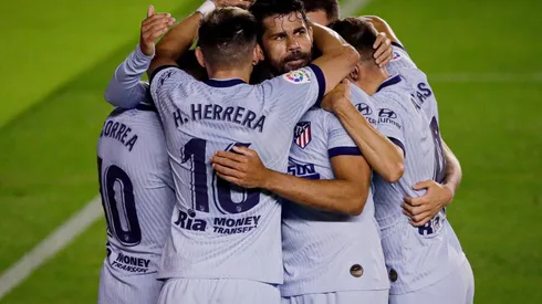 Héctor Herrera en el Atlético Madrid (Getty)