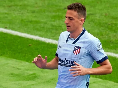 Sorpresón: Santi Arias jugó los 90 minutos en la goleada del Atlético de Madrid