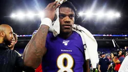 Lamar Jackson, quarterback de Baltimore Ravens (Getty)
