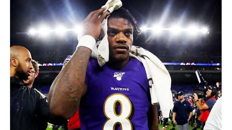 Lamar Jackson, quarterback de Baltimore Ravens (Getty)