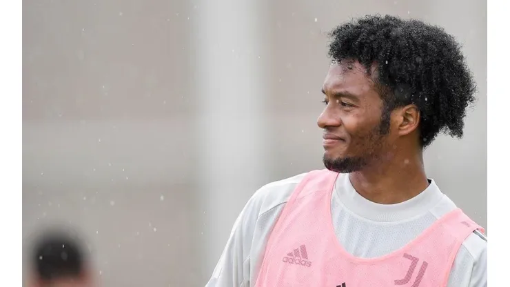 Juan Guillermo Cuadrado, titular en la Juventus para la gran final de Coppa Italia.