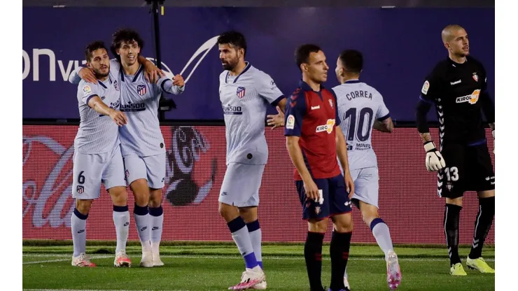 Atlético Madrid, el que mejor volvió: le hizo cinco goles al Osasuna