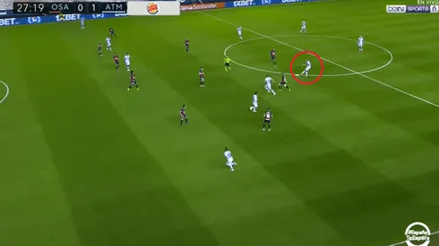 Le da la razón a Simeone: el pase mágico de Héctor Herrera en el gol del Atlético Madrid