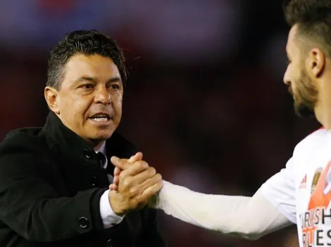 A Gallardo le preguntaron cuál fue su reacción ante la salida de Scocco