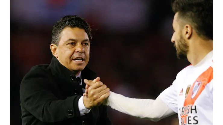A Gallardo le preguntaron cuál fue su reacción ante la salida de Scocco