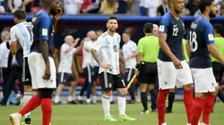 Foto de Lionel Messi con la camiseta de la Selección Argentina.