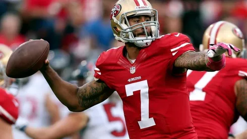 Kaepernick no juega en la NFL desde 2017