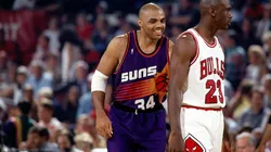 Barkley con Jordan (Getty)