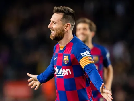Champions League hizo una pregunta y Barcelona respondió con foto de Messi