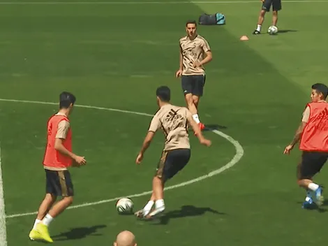 Sacaron a pasear a James: Asensio lo dejó en ridículo en la práctica