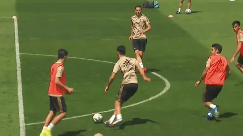 Sacaron a pasear a James: Asensio lo dejó en ridículo en la práctica