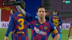 Messi miró a la cámara y sorprendió a todos con su celebración