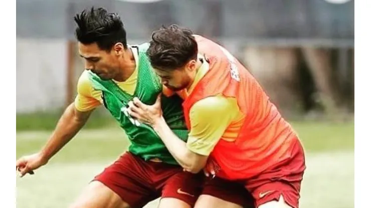 Emotivo mensaje de Falcao a Muslera tras su fractura de tibia y peroné en Turquía