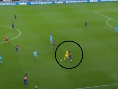 Ter Stegen se aburrió de atajar y salió hasta mitad de cancha para jugar