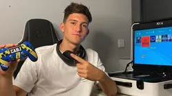Balerdi subió foto jugando al FIFA y Fabra lo provocó: "Mi hijo más lejano"