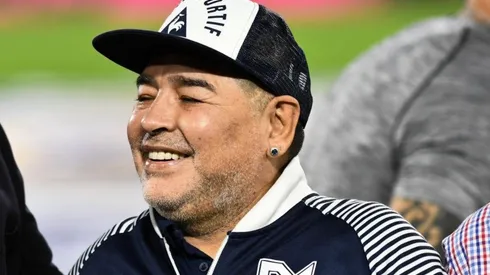 La alegría de Diego Armando Maradona.