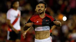Scocco en una de sus etapas en Newell's.