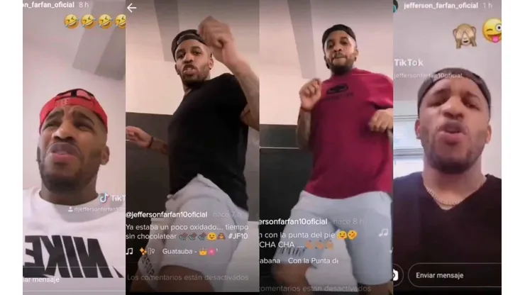 Farfán volvió a entrenar este martes con el Lokomotiv.