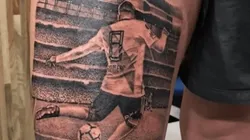 Se hizo un tatuaje de Quintero, Juanfer lo vio y lo compartió