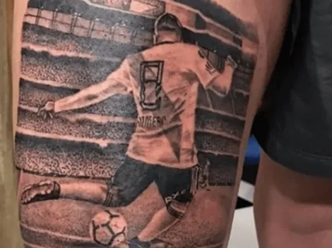 Se hizo un tatuaje de Quintero, Juanfer lo vio y lo compartió