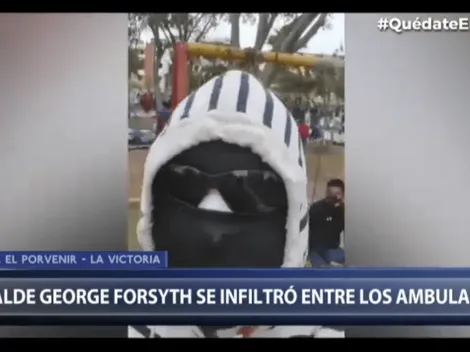 Forsyth se hizo tendencia tras infiltrarse entre ambulantes en la Victoria