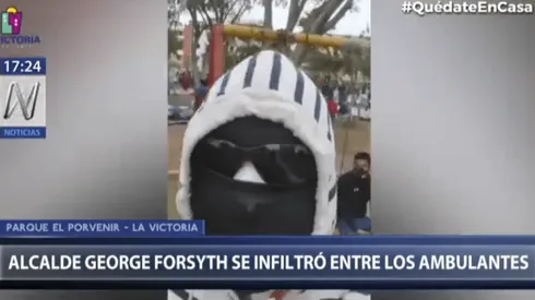Forsyth es alcalde del distrito de la Victoria.