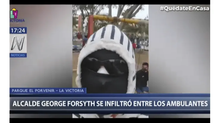Forsyth es alcalde del distrito de la Victoria.
