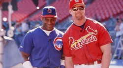 Sammy Sosa y Mark McGwire. Foto: Getty Images.