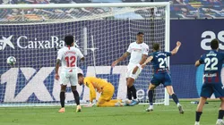 El momento del empate de Levante.