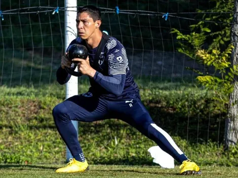 Hugo entrenó con el pantalón de Vangioni y estalló la bronca