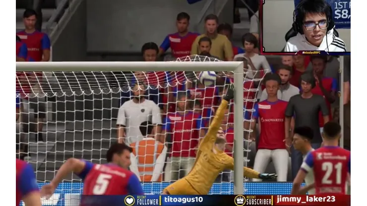 Video: al mejor jugador de FIFA 20 no le cobraron un golazo de forma insólita