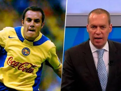 Para guardar: André Marín se rindió ante los pies de Cuauhtémoc Blanco