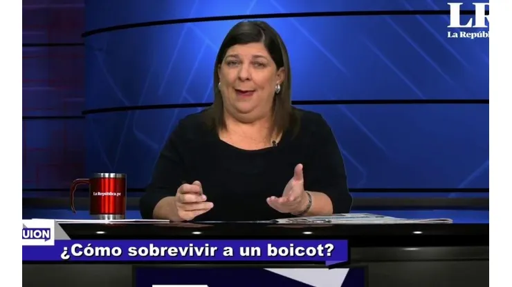 Rosa María Palacios trabaja en La República.