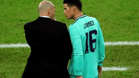 Habló Zidane y dejó claro el mensaje para James Rodríguez