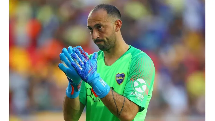 Marcos Díaz: "Yo no vine a Boca a ser suplente de Andrada"