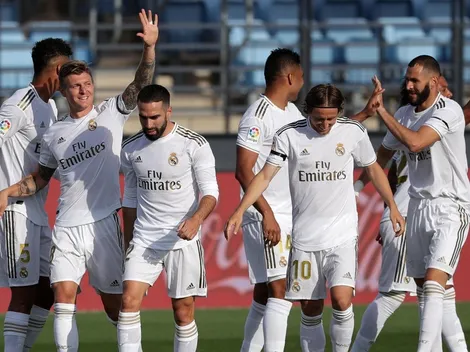 Un tiempo le alcanzó al Real Madrid para vencer al Eibar y seguir cerca del Barcelona