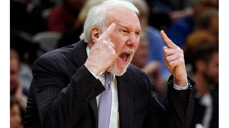 Gregg Popovich, entrenador de los Spurs.