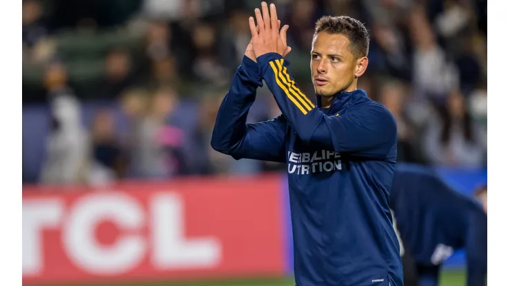 Chicharito Hernández en Los Angeles Galaxy.